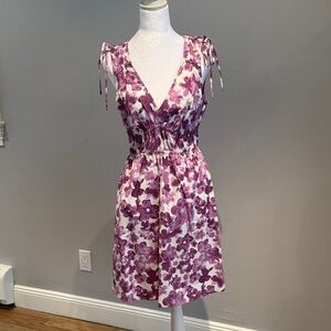 Rails Lavender Floral Mini Dress